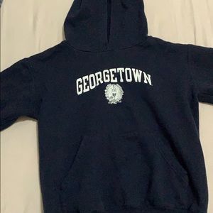 GEORGETOWN UNIVERSITY PULLOVER HOODIE